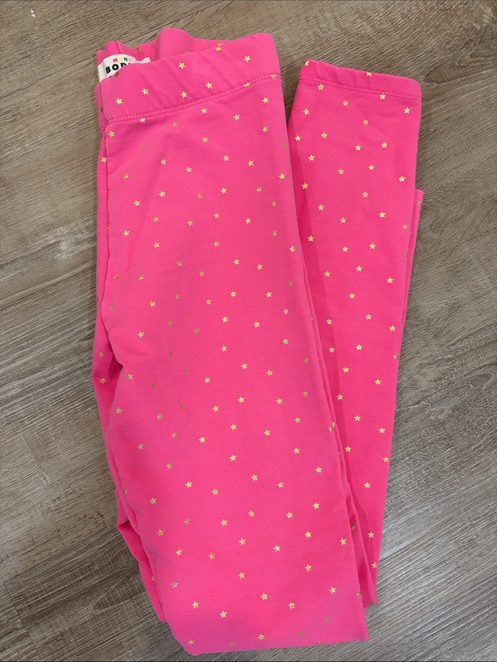 Mini Boden Gold Star Leggings NWOT